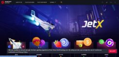 JetX Game Slot First Screen