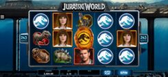 Jurassic World First Screen Slot
