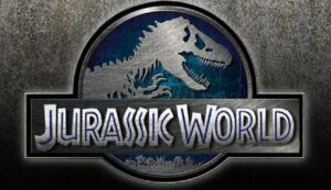 Jurassic World Game Review Slot Logo