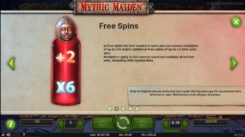Mythic Maiden Free Spins