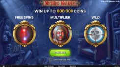 Mythic Maiden Slot Game Review First Screen