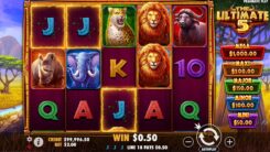 The Ultimate 5 slot game win