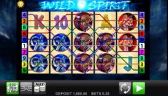 Wild Spirit Game Review Logo First Screen