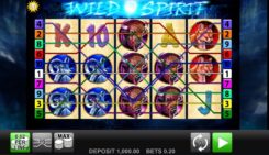 Wild Spirit Game Review Logo First Screen