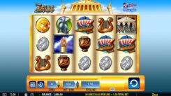 Zeus Slot Game Review Screen