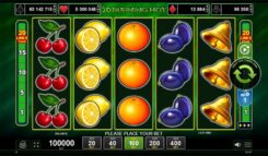 20 Burning Hot slot game reels