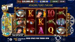 Amazing Money Machine Slot Game Reels