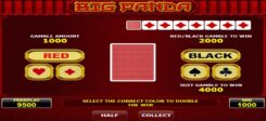 Big Panda slot game gamble