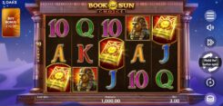 Book of Sun Choice slot game reel