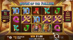 Book of the Fallen Slot Game Win