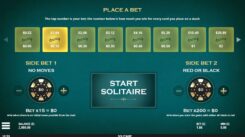Casino Solitaire slot game Table