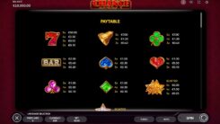 Chance Machine 5 Slot Game Symbols