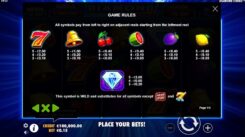 Diamond Strike Slot Game Symbols