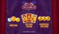 Dinopolis Slot First screen