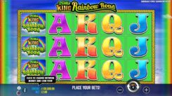 Emerald King Rainbow Road Slot Game Reels