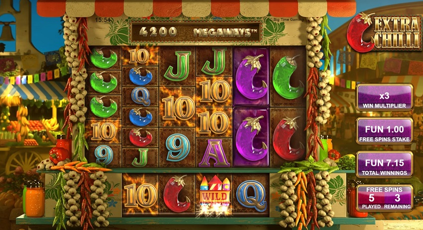 Extra Chilli Slot Win