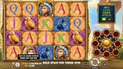 Eye of Cleopatra Slot Game Reels