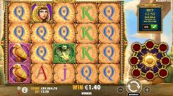 Eye of Cleopatra Slot Game Win