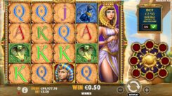 Eye of Cleopatra Slot Game Won