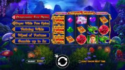 Fairytale Fortune Slot Game First screen