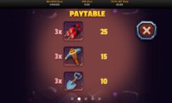 Fortune Miner slot game low symbols