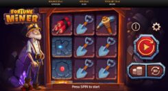 Fortune Miner slot game reels