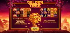 Golden Tree Slot Game First Screen