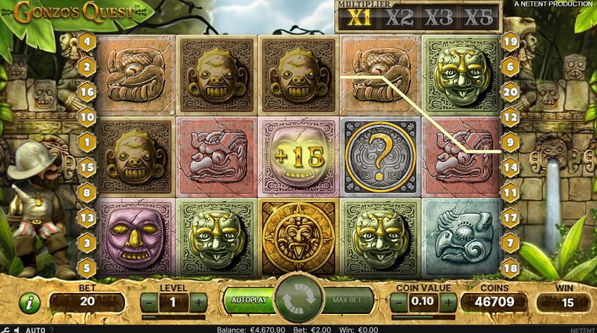 Gonzos Quest Slot game