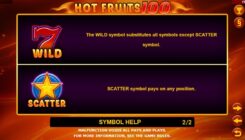Hot Fruits 100 Slot Wild Scatter