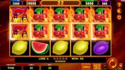 Hot Fruits 20 Cash Spins Slot Big Win