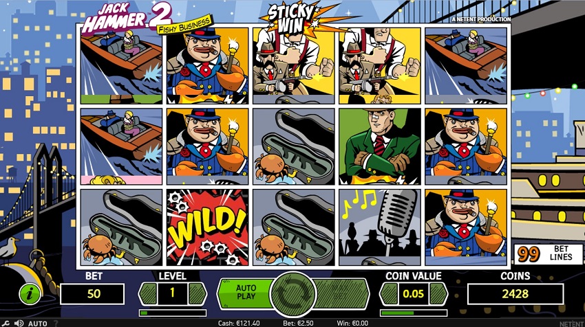 Jack Hammer 2 Slot Game Won