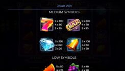 Joker Win slot Symbols
