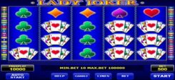 Lady Joker Slot Game Reels