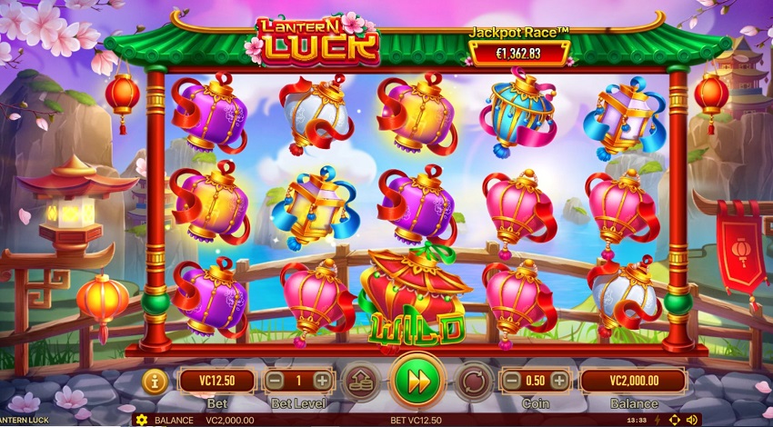 Lantern Luck Slot Game First Screen