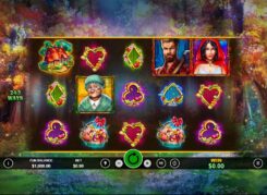 Lil Red slot game first screen