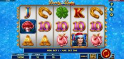 Lovely Lady X-Mas slot game reels