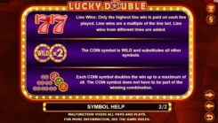 Lucky Double Slot Game Features