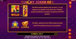 Lucky Joker 40 Slot Game Wild
