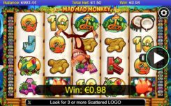 Mad Mad Monkey Slot Game WIn
