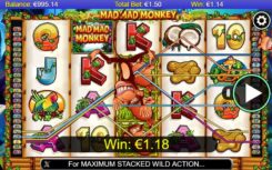 Mad Mad Monkey slot win won
