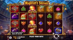 Magicians Secret Slot game Reels