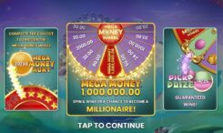 Mega Money Wheel Slot Game First Screen
