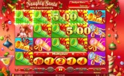 Naughty Santa Slot Game Win