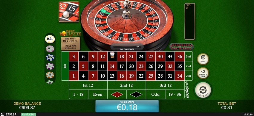 Penny Roulette Slot Won