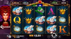 Queenie Slot Game Win