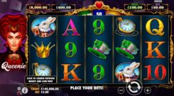 Queenie Slot game reels