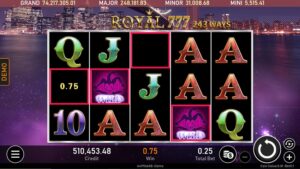 Royal 777 Slot Game Won Win