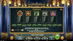 Secret of Dead Slot Game High Symbols