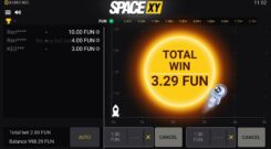 Space XY Crash Slot Won