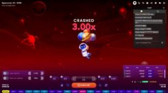 Spaceman Slot game Crashed